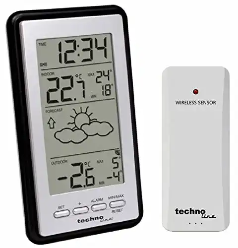 Technoline-Wetterstation Technoline WS9130 mit Vorhersage