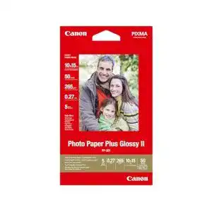 Fotopapier 10×15 Canon Fotopapier PP-201 glänzend 50 Blatt