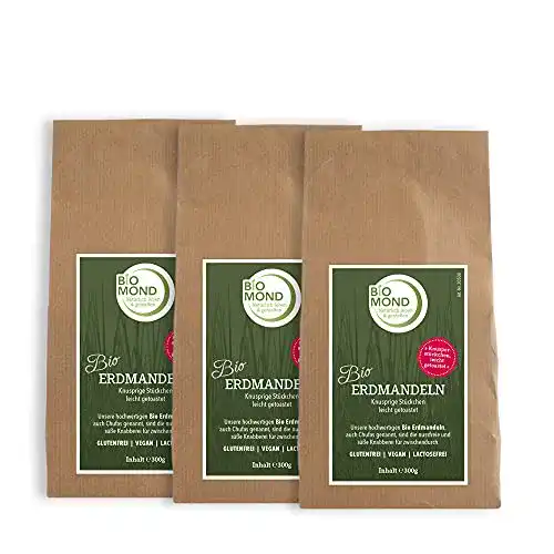 Erdmandeln BIOMOND BIO Chufas Tigernuts / 3 x 300 g