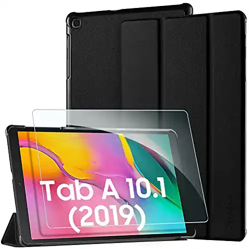 Samsung-Galaxy-Tab-A-10.1-Hülle EasyAcc mit Panzerglas