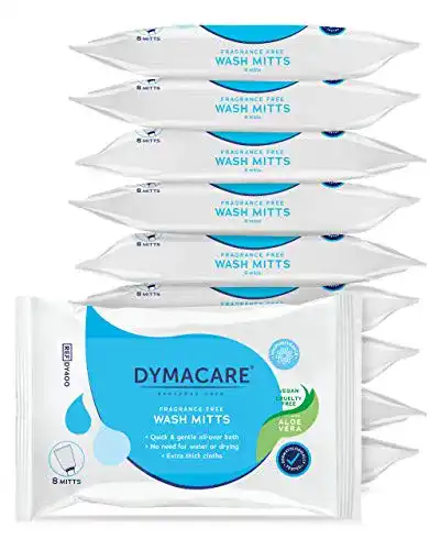 Einmalwaschlappen Dymacare ® Feucht, 10 Packungen