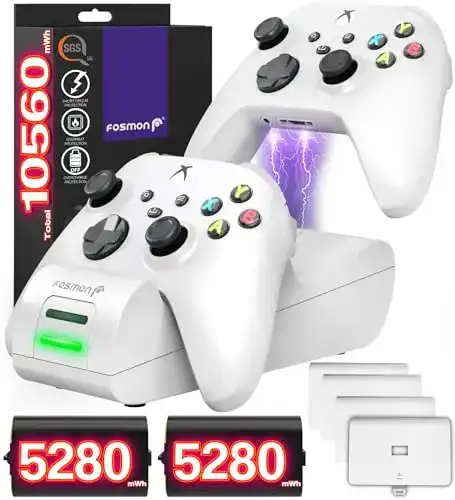 XBOX-Controller-Ladestation Fosmon DUAL 2 MAX Ladestation