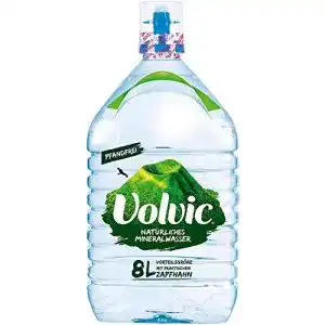 Stilles Mineralwasser Volvic Naturelle, 8.00 l