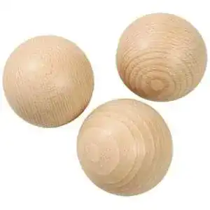 Holzkugeln PIGYU CREATIV DISCOUNT ® ohne Bohrung, 40mm