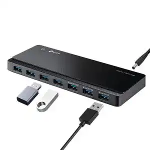USB-Hub mit Netzteil TP-Link UH700 7-Port USB 3.0 HUB