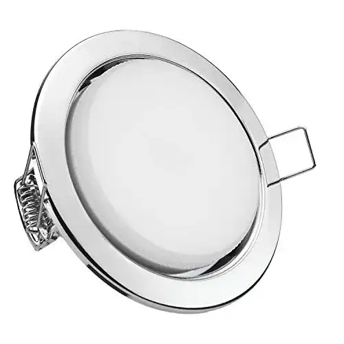 GX53-LED LEDANDO GX53 LED Einbaustrahler Set in chrom
