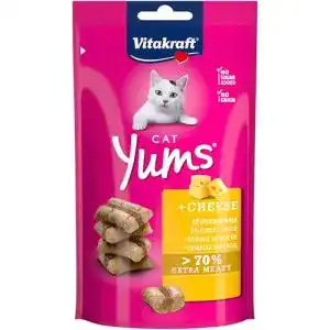 Vitakraft-Katzenfutter Vitakraft Katzensnack Cat Yums Käse, 40g