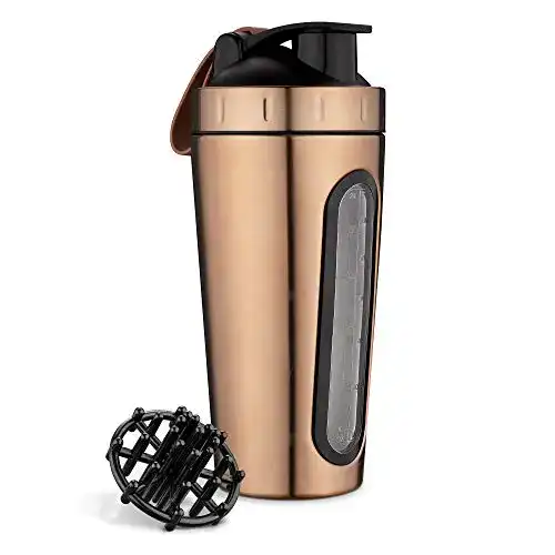 Die beste Edelstahl-Shaker Navaris Protein Shaker Flasche Edelstahl 750ml 2026 Test Bestseller Edelstahl-Shaker Navaris Protein Shaker Flasche Edelstahl 750ml