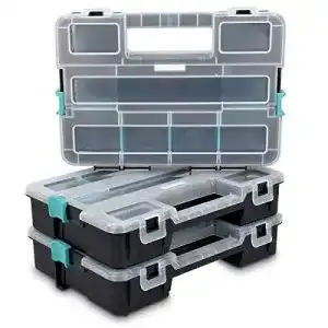 Kleinteilemagazin Navaris Kleinteile Organizer dreistöckig