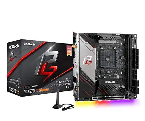Mini-ITX-Mainboard ASROCK MB ASRock X570 Phantom Gaming
