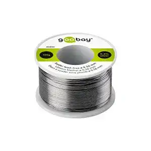 Lötzinn goobay 40850 bleifrei; ø 0, 56 mm, 100 g umweltfreundlich