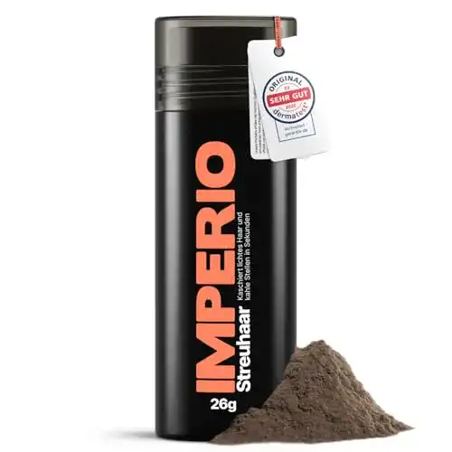 Streuhaar IMPERIO zur Haarverdichtung & vollem Haar – 26g