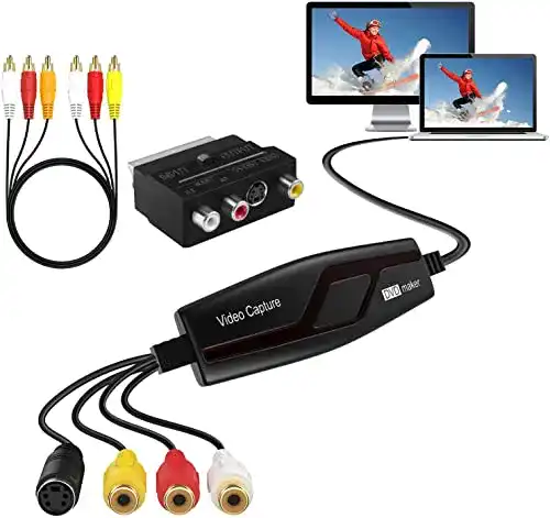 Die beste Video-Grabber DIGITNOW! Video Grabber überträgt Hi8 VHS 2026 Test Bestseller Video-Grabber DIGITNOW! Video Grabber überträgt Hi8 VHS