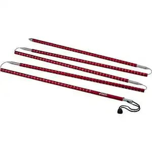 Lawinensonden McKINLEY Lawinensonde Schneesonde, Rot/Grau