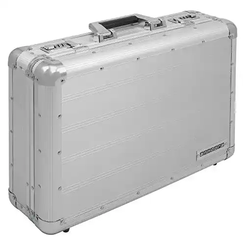 Aktenkoffer anndora Aluminium Attaché Koffer, Zahlenschloss