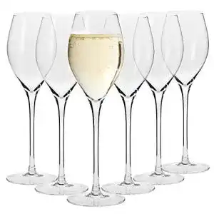 Champagnerglas Krosno Champagnergläser, Set von 6