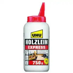 Holzleim UHU Express Flasche, Universell schnell trocknend 750 g