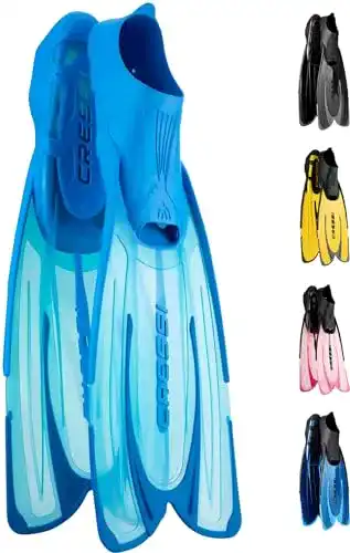 Cressi-Flossen Cressi Agua Unisex Premium Flossen Self Adjusting