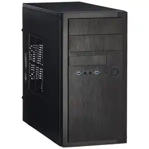 Mini-Tower-Gehäuse Chieftec HT-01B-350GPB Schwarz