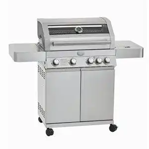 Gasgrill 4 Brenner Rösle BBQ-Station Videro G4, Gasgrill, Edelstahl