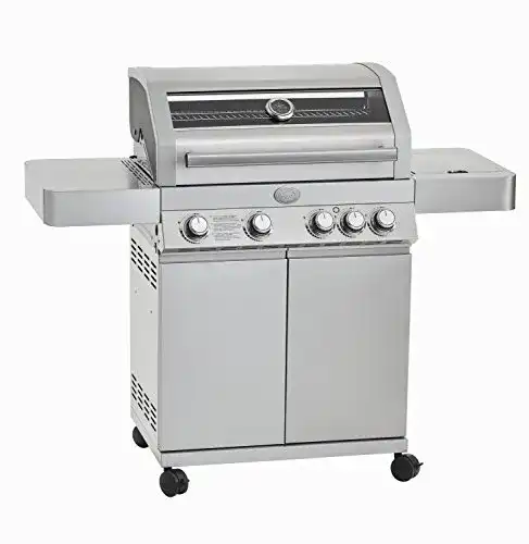 Gasgrill 4 Brenner Rösle BBQ-Station Videro G4, Gasgrill, Edelstahl