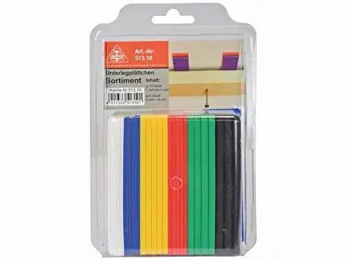 Die beste Unterlegplatten HaWe 513.10 Unterlegplättchen, 1-6 mm, 50 Stück 2026 Test Bestseller Unterlegplatten HaWe 513.10 Unterlegplättchen, 1-6 mm, 50 Stück