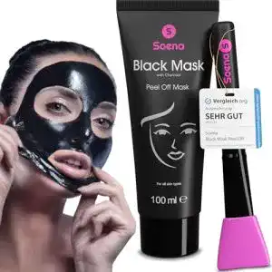 Aktivkohle-Maske Soena Das ORIGINAL – ® Black Mask 100 ml