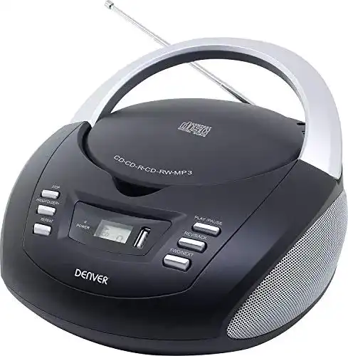 Denver-Radio Denver TCU-211 Tragbare Stereo Boombox mit USB