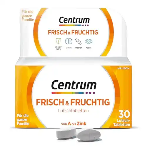 Centrum-Vitamine Centrum Frisch & Fruchtig, 30 Lutschtabletten