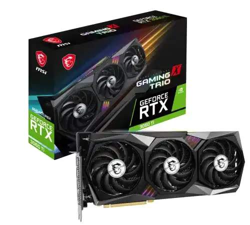 GeForce RTX MSI 3060 Ti Gaming X Trio 8GD6X Gaming Grafikkarte
