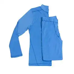 Ski-Unterwäsche Gregster Herren Skiunterwäsche Set, Blau, L