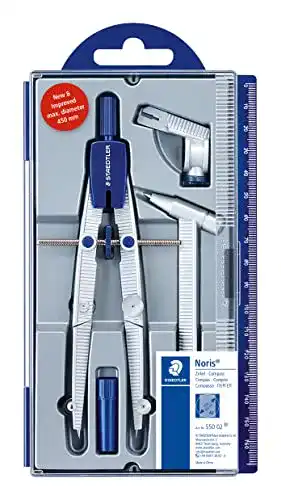 Zirkel Staedtler Noris Club 550 02 Schul mit Schnellverstellung, Set