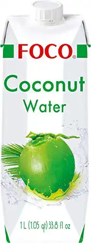 Kokoswasser Foco Kokosnusswasser, exotisches Trendgetränk