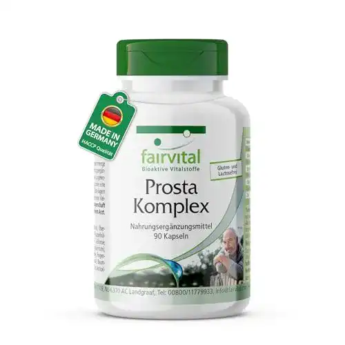 Prostata-Tabletten fairvital Prosta Komplex VEGAN 90 Kapseln