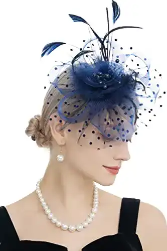 Fascinator Myjoyday s für Damen, Derby-Stirnband, Hochzeit