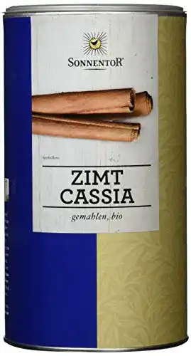 Cassia-Zimt Sonnentor Zimt Cassia gemahlen Gastrodose, 500 g