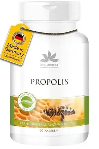 Propolis-Kapsel herba direct Bienen Propolis Kapseln, 60 Kapseln