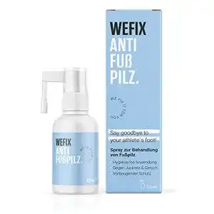 Fußpilz-Spray WeFix ® Anti Fußpilz Spray 25ml | STOPPT Juckreiz
