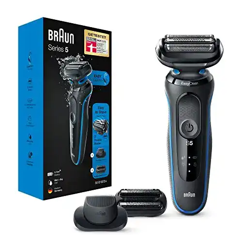 Rasierer Braun Series 5s Herren, 3 flexiblen Klingen, EasyClick