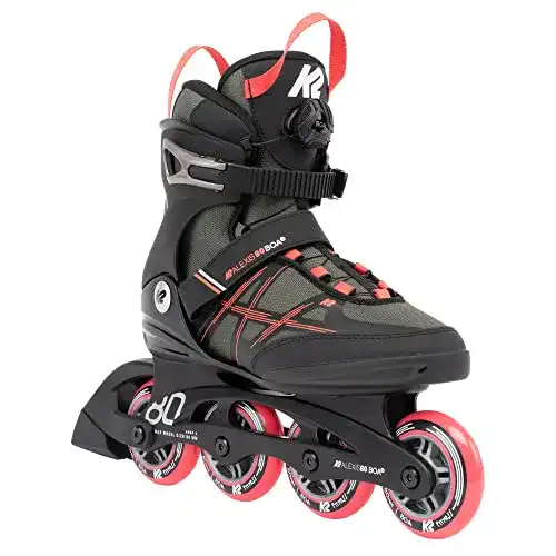 Inline-Skates Damen K2 Skates Damen Inline Skates ALEXIS 80 BOA, grey