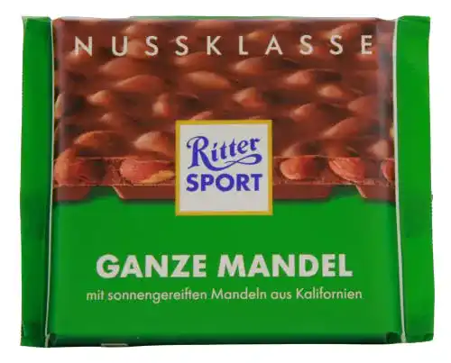 Nussschokolade Ritter Sport Ganze Mandel (11 x 100 g)