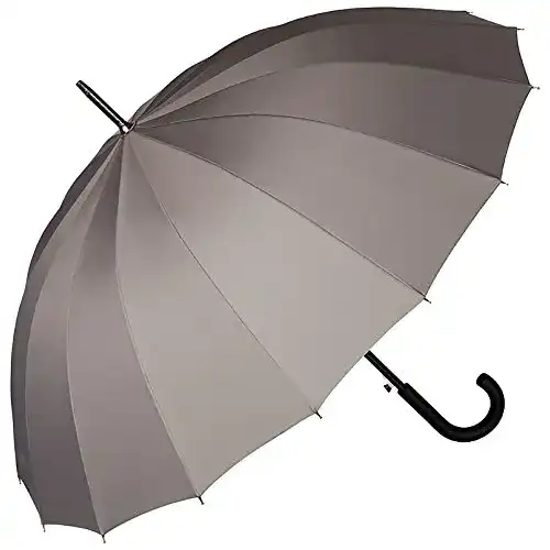 Stockschirm VON LILIENFELD Regenschirm XL: 103 cm Automatik