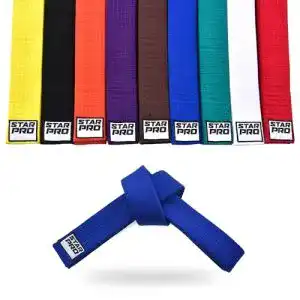 Judogürtel Starpro Martial Arts Grading Belt, 7 Stich Baumwolle