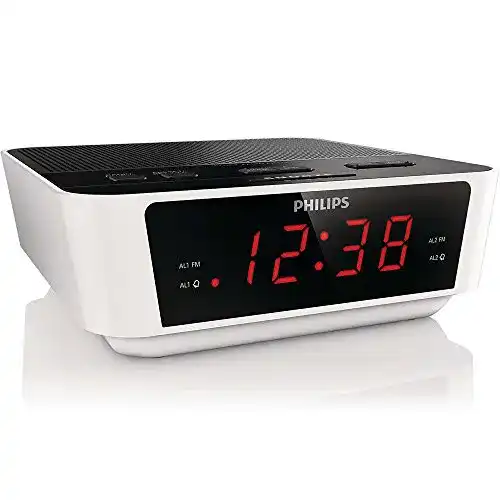 Philips-Wecker Philips Audio AJ3115/12 mit Digital Tuner