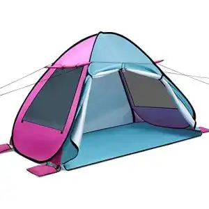 Pop-up-Strandmuschel WONSEFOO Strandmuschel UV 50+