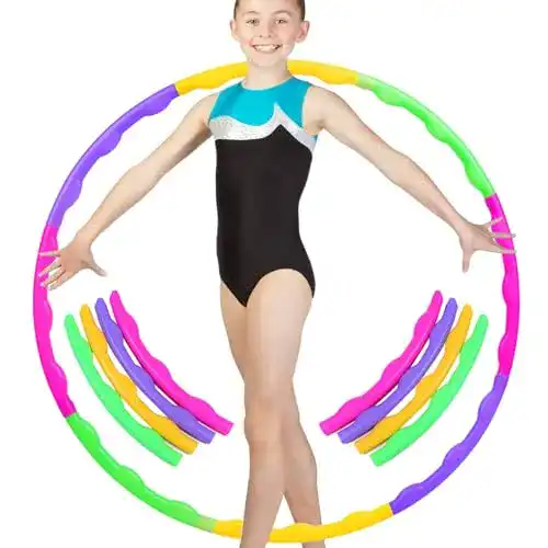 Die beste Hula-Hoop-Reifen Kinder TaimeiMao 8 Abschnitte Hoola-Reifen für Kinder,Abnehmbare Fitness Gymnastik Kreis Reifen 2026 Test Bestseller Hula-Hoop-Reifen Kinder TaimeiMao 8 Abschnitte Hoola-Reifen für Kinder,Abnehmbare Fitness Gymnastik Kreis Reifen
