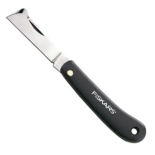Okuliermesser Fiskars , Gesamtlänge: 17 cm, Rostfreier Stahl, K60