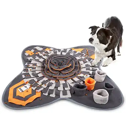 Die beste Hunde-Intelligenzspielzeug IEUUMLER Schnüffelteppich, 71x71cm 2026 Test Bestseller Hunde-Intelligenzspielzeug IEUUMLER Schnüffelteppich, 71x71cm