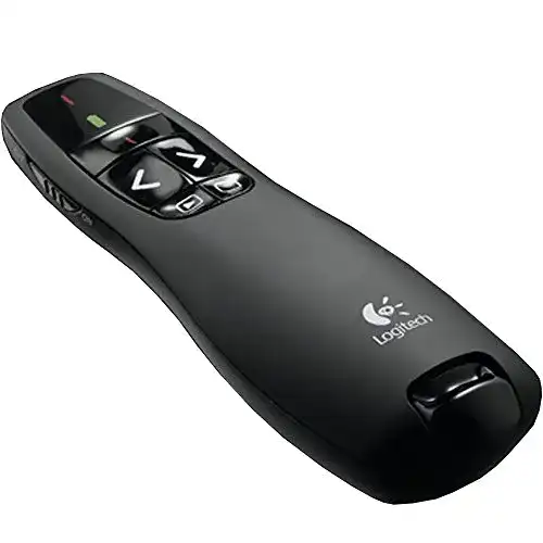 Laserpointer Logitech R400 Presenter, Kabellos, 15m Reichweite