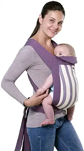 Tragetuch AMAZONAS Babytrage MEI Tai Blueberry Bauchtrage